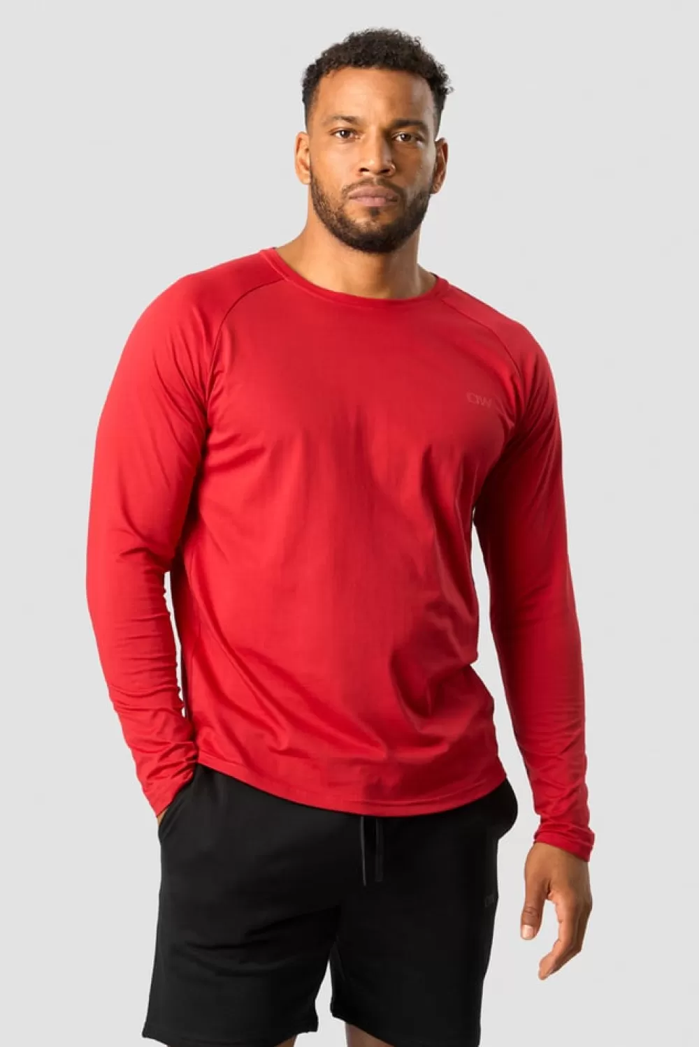 ICIW Training Club Raglan Long Sleeve Red