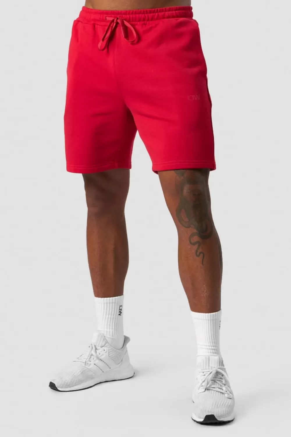 ICIW Training Club Sweat Shorts Men Red