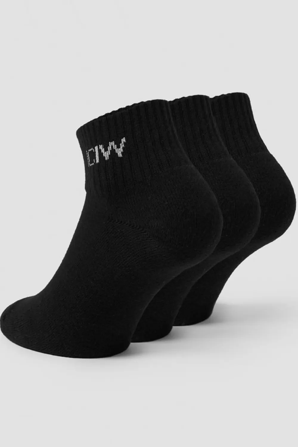 Women ICIW Training Half Socks 3-pack Black