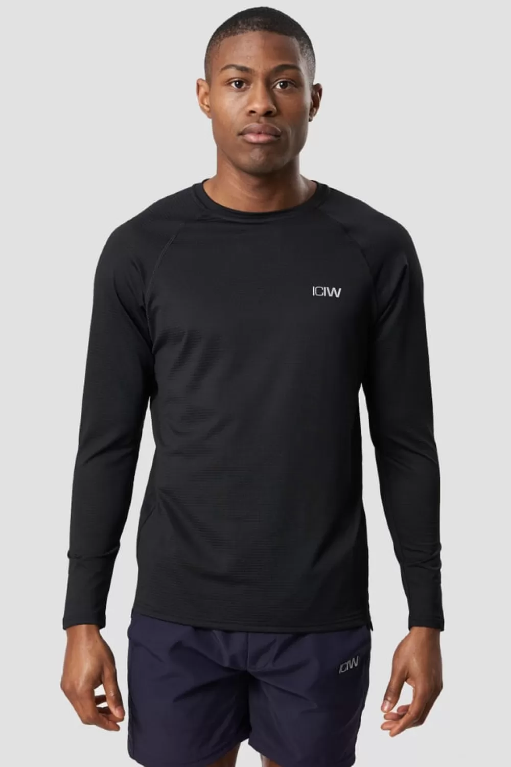 ICIW Training Mesh Long Sleeve Black Men