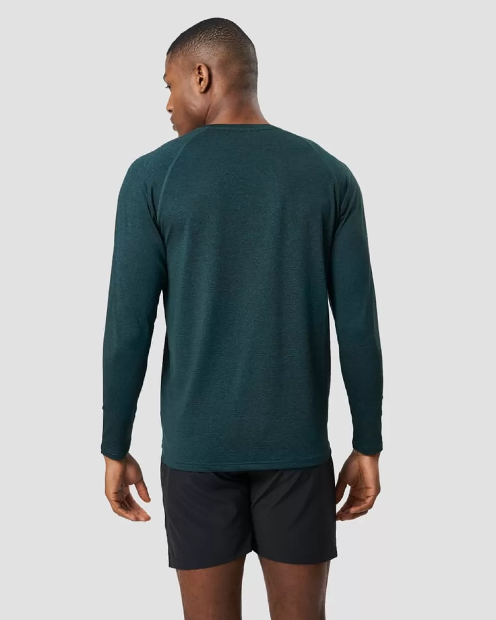 ICIW Training Mesh Long Sleeve Vivid Green Melange Men