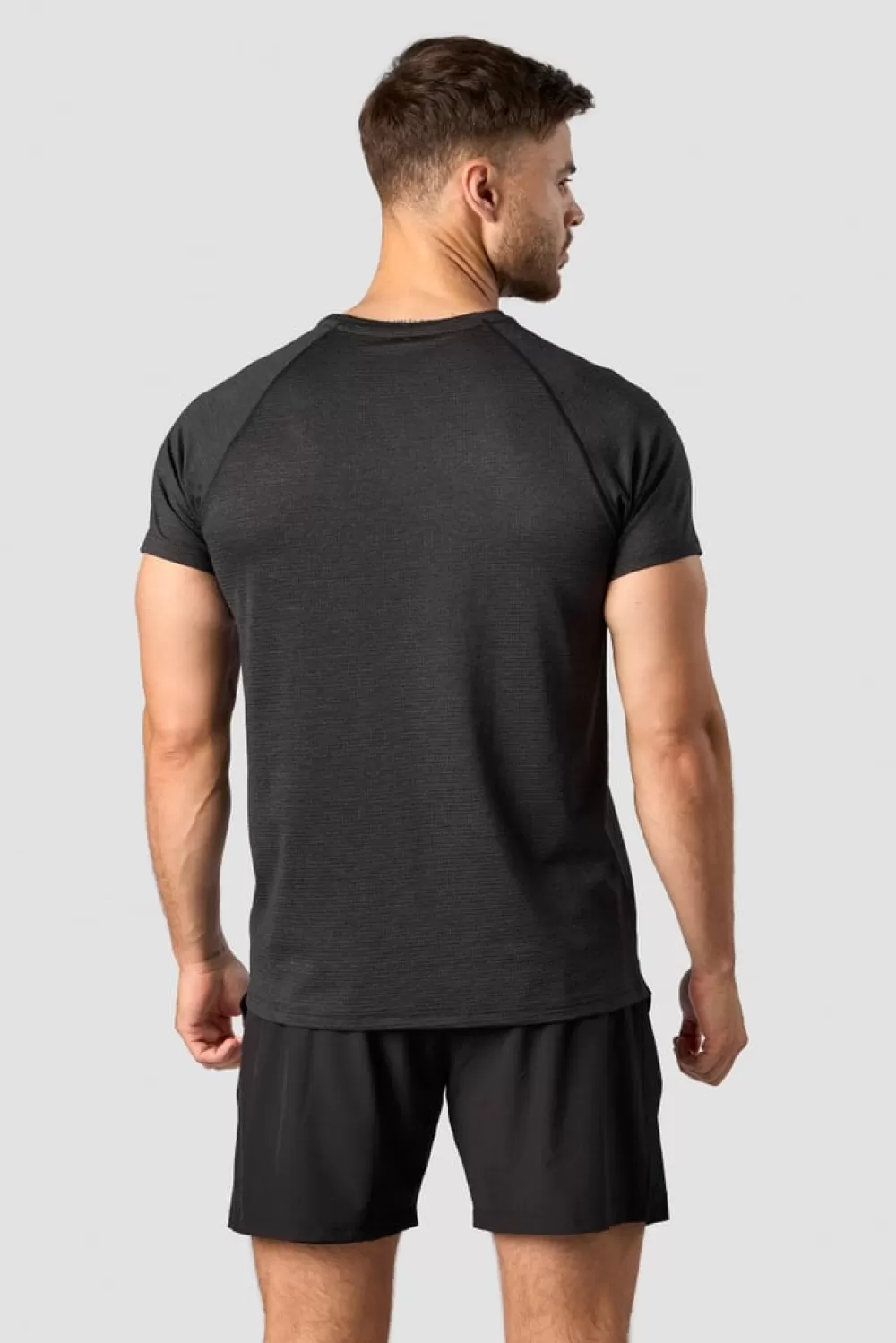 ICIW Training Mesh T-shirt Men Dark Grey