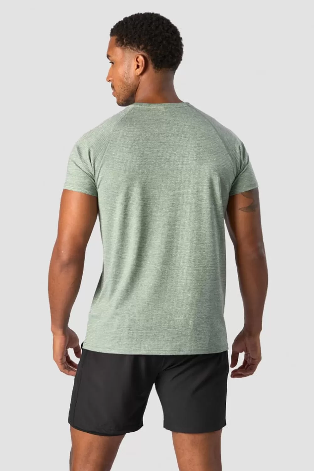 ICIW Training Mesh T-shirt Men Racing Green