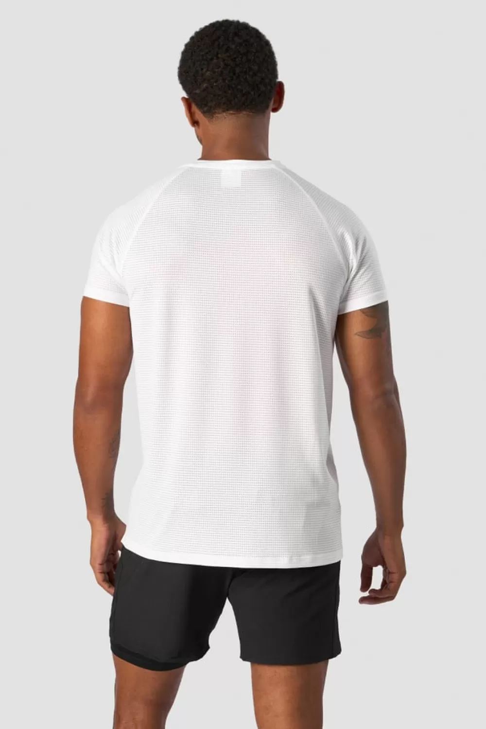 ICIW Training Mesh T-shirt Men White