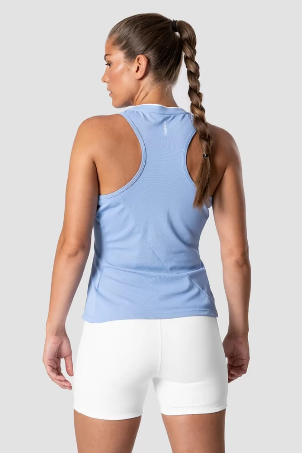 Women ICIW Training Pique Tank Top Sky Blue