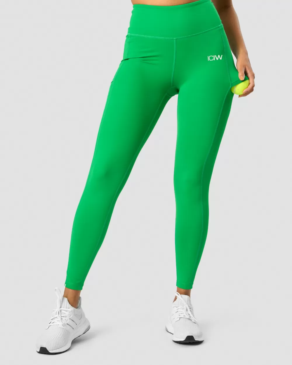 Women ICIW Training Tights Bright Green