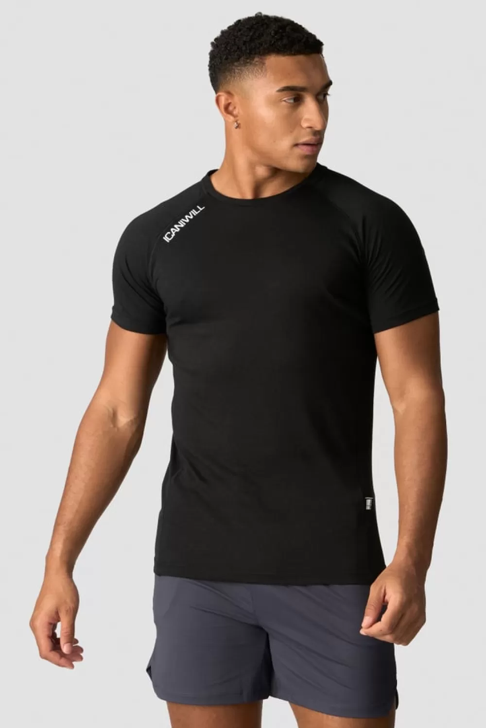 ICIW Tri-Blend Clean Tee Black Men