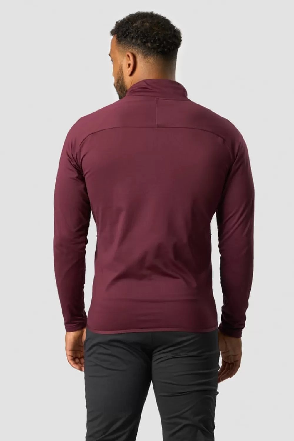 ICIW Ultimate Training 1/4 Zip Burgundy