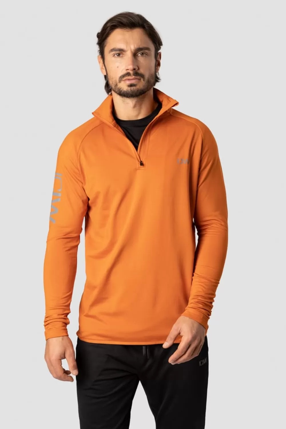 ICIW Ultimate Training 1/4 Zip Burnt Orange