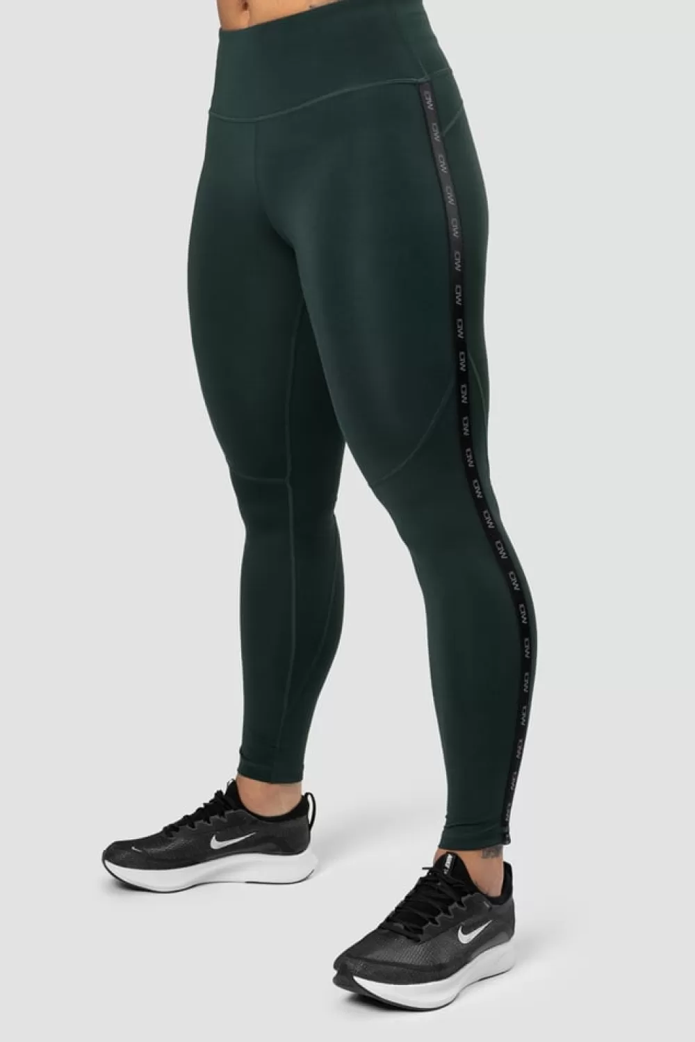 Women ICIW Ultimate Training Logo Tights Deep Green