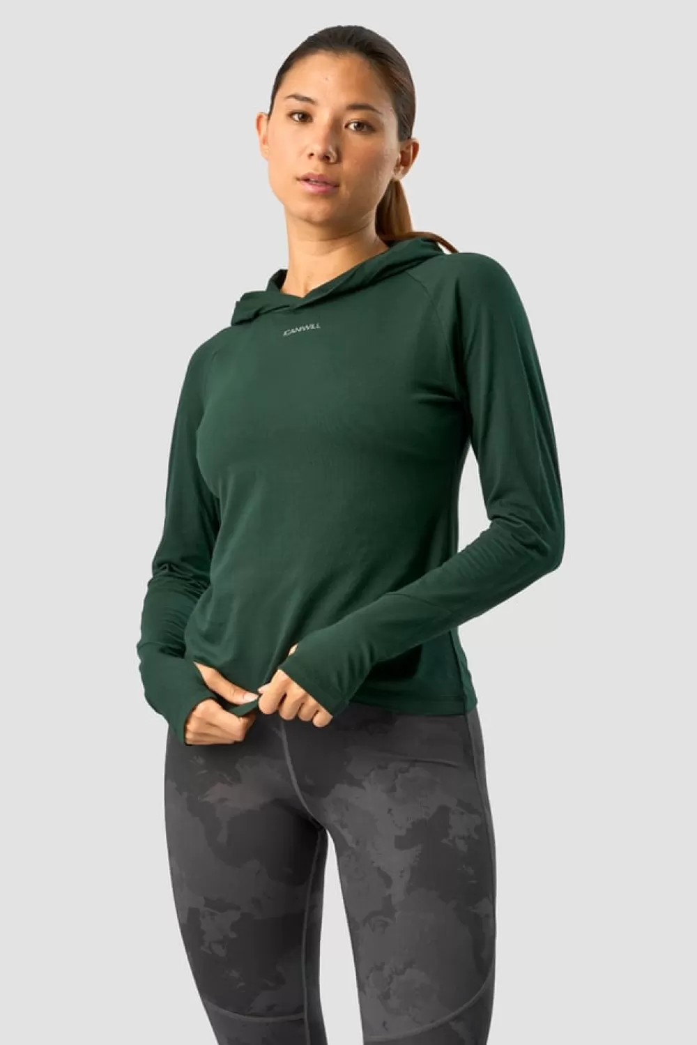 Women ICIW Ultimate Training Long Sleeve Deep Green