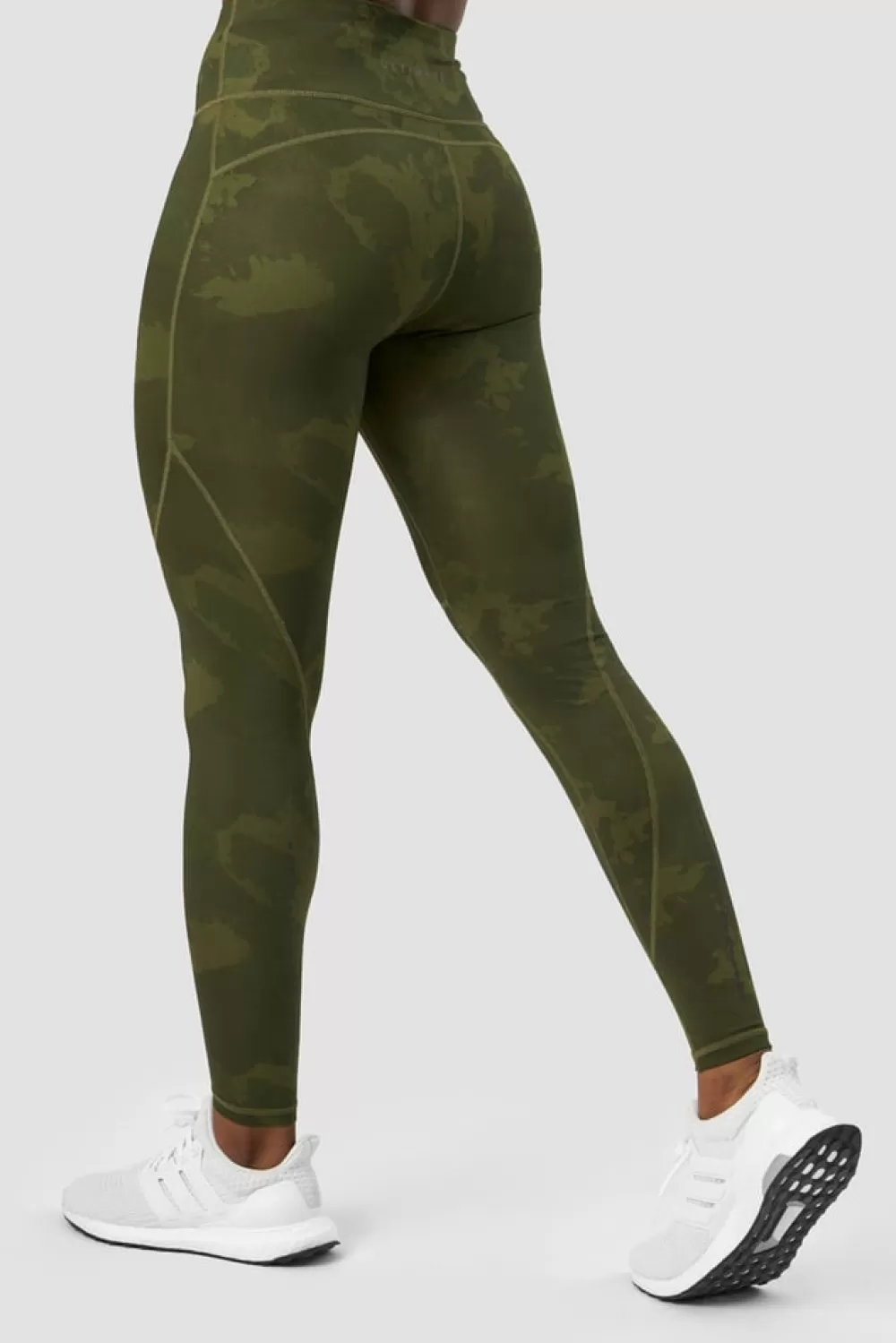 Women ICIW Ultimate Training Tights Wmn Green Camo