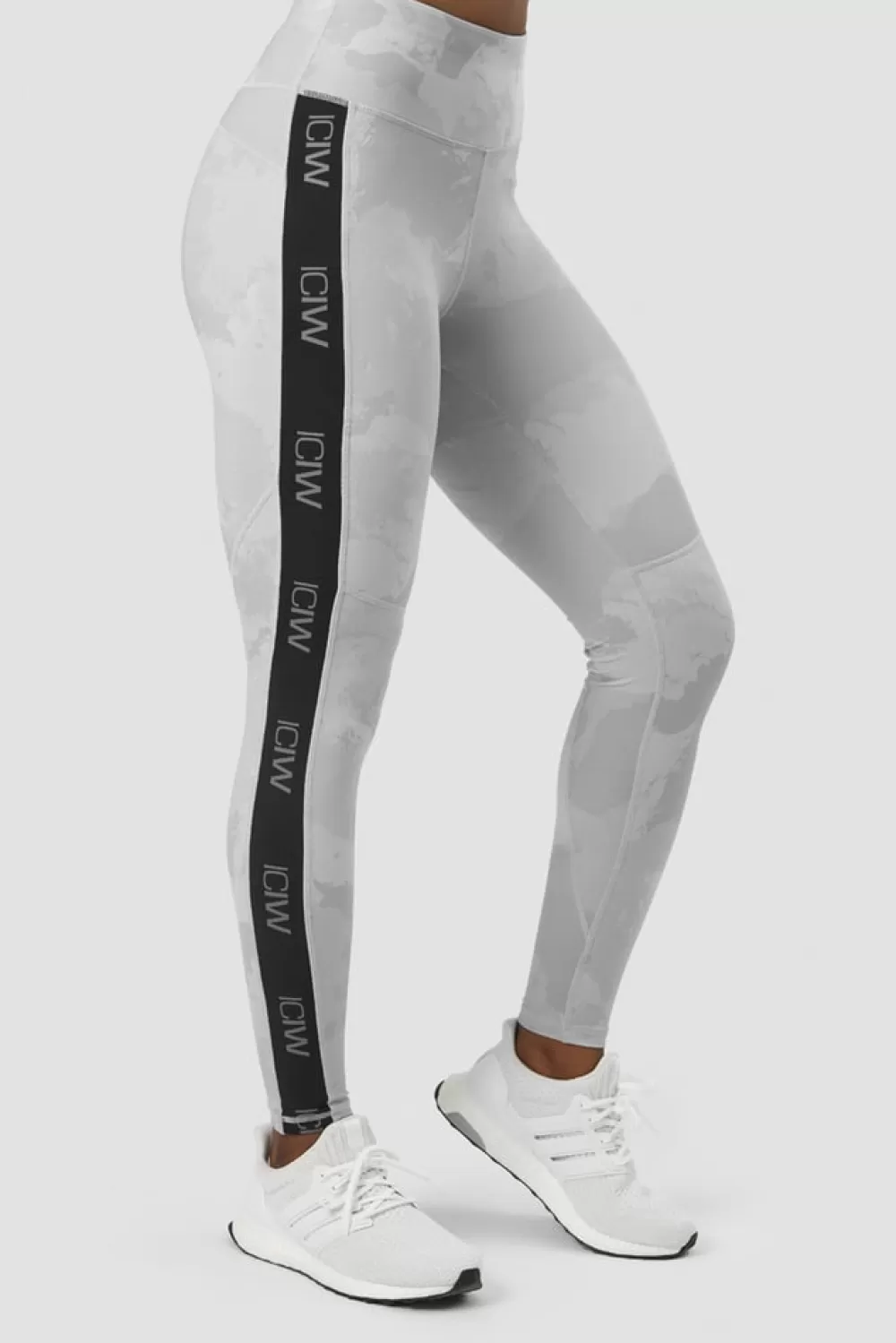 Women ICIW Ultimate Training Tights Wmn Grey Camo