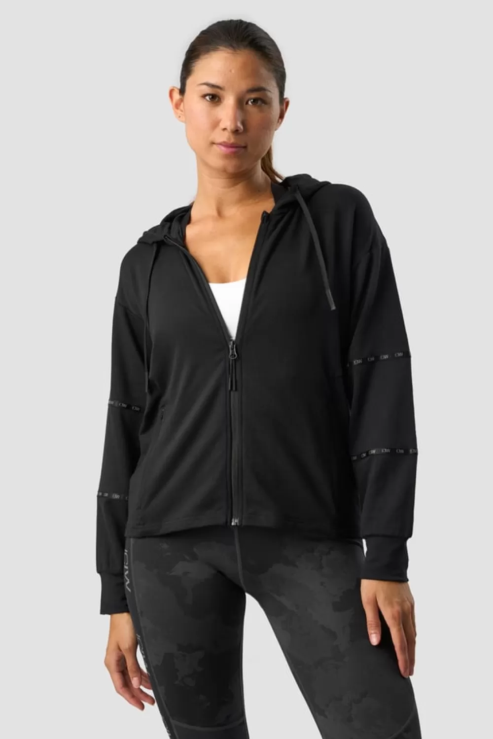 Women ICIW Ultimate Training Zipper Hoodie Black