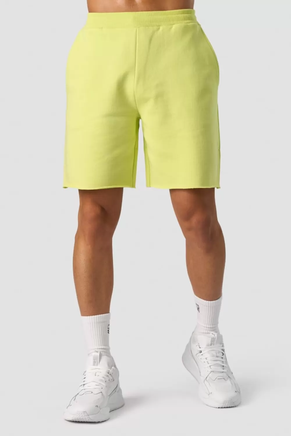 Women ICIW Unified Sweat Shorts Yellow