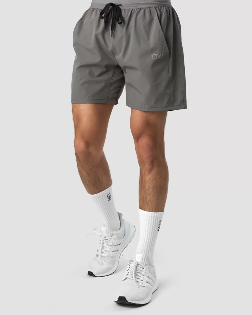 ICIW Workout 2-in-1 Shorts Dark Grey